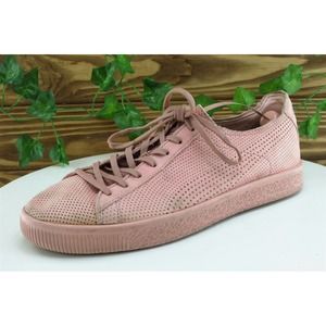 PUMA Stampd Shoes Size‎ 8 M Pink Sneaker Leather Men